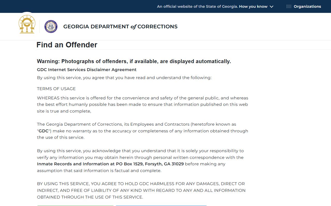 Spalding County arrest records and court charges Georgia Department of Corrections offender search
