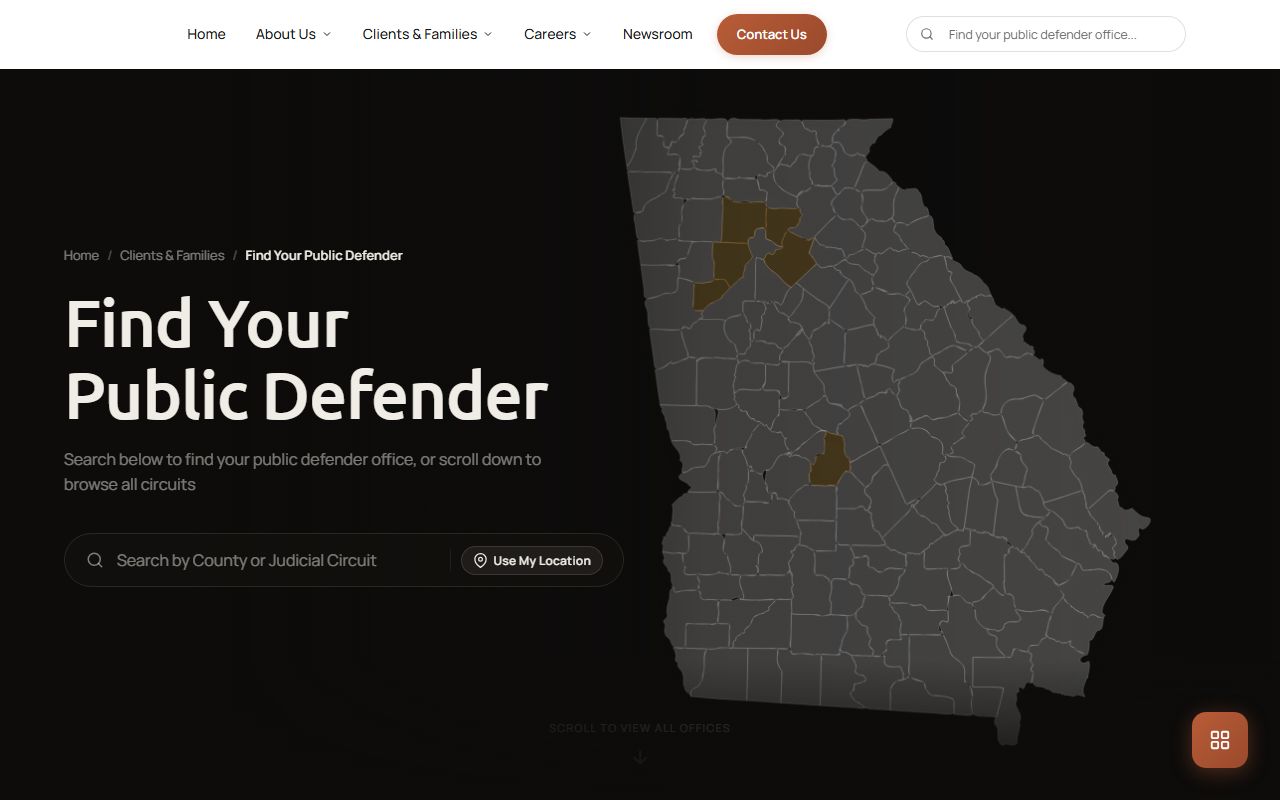 Spalding County criminal court records Georgia public defender search