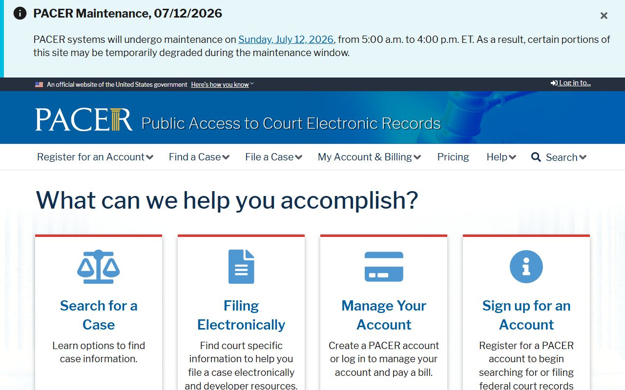 Spalding County Superior Court records PACER federal case access