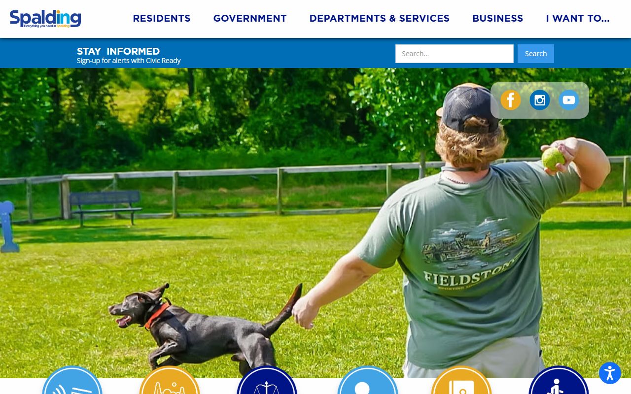 Spalding County court records official county homepage